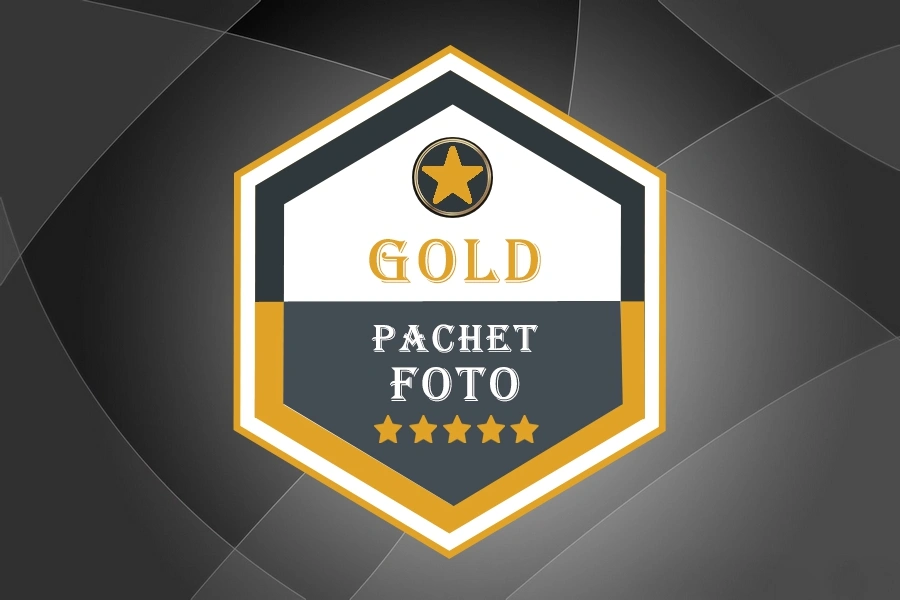PACHET FOTO PENTRU NUNTĂ "GOLD"